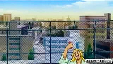 Prazer Supremo com Enfermeira em Bondage Fodida por Cara Anime de Favela