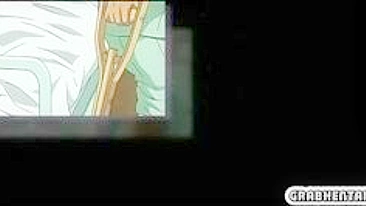 Prazer Supremo com Enfermeira em Bondage Fodida por Cara Anime de Favela