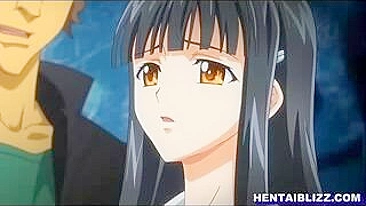 Vídeo Pornô Hentai Japonês - Universitária Peituda Chupa Rola e Leva Gozada no Rosto