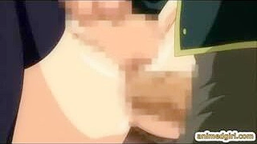 Travesti Hentai Dedando Cu e Levando no Rabo no Banheiro