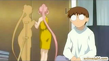 Princesa Hentai Chupa Pau Gigante e Goza como Profissional!