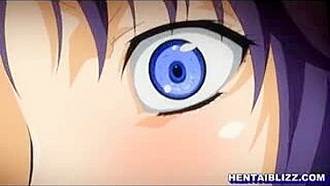 Colegial Hentai Amarrada e Duplamente Penetrada em Foda Selvagem