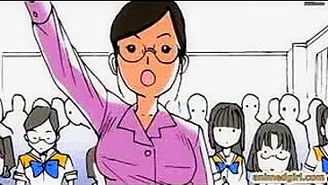 Colegial Travesti de Hentai se Masturba pro Prazer Máximo