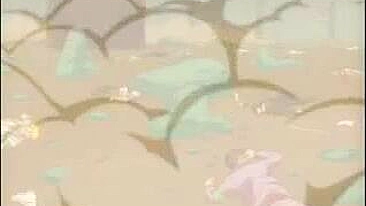 Suruba Hentai com Strapon Fodendo Gostoso e Gozando