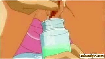 Gatas Hentai Peitudas Cavalgam Forte no Pau!