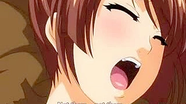 Empregada Japonesa Peituda Dedada em Vídeo Hentai