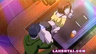 Garota Hentai Levando Sexo Anal Selvagem por Trás