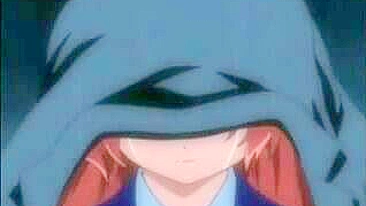 Shemale Colegial Hentai com Tentáculos Ganha Punheta Alucinante