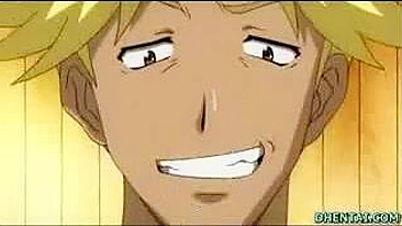 Universitárias Peitudas de Lingerie em Foda Anime Hentai