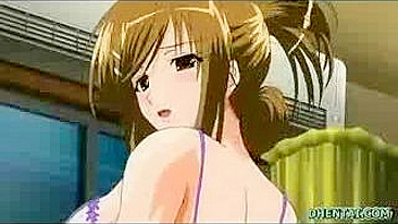 Fantasia Máxima de Fãs de Hentai - Duas Gatas Peitudas Dividindo um Pau