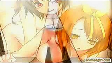 Hentai Alucinante com Travestis 3D Universitárias Fodendo Loucamente!