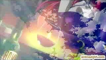 Herói Hentai Fode Travesti e Garota em Ménage Alucinante