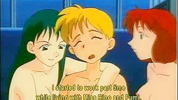 Garoto Hentai Tem Cu Fodido com Cinta pela Captora