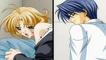 Gata Anime Japonesa Fica Molhadinha no Cachorrinho Selvagem