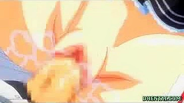 Colegial Japonesa Peituda Fica Molhada e Selvagem no Hentai