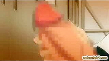 Travesti Hentai Leva no Cu em Vídeo Pornô