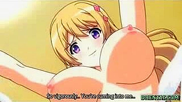 Hentai Peituda Cavalga Pau Duro pro Prazer Máximo!