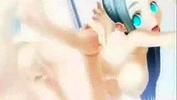 Empregada Hentai de Peitões Enrabada em 3D