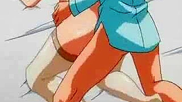 Anime Pornô Japonês - Enfermeira Peituda Buceta Molhada Fode Fãs de Hentai