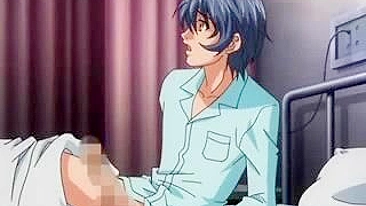 Anime Pornô Japonês - Enfermeira Peituda Buceta Molhada Fode Fãs de Hentai