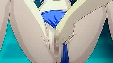 Pornô Anime Japonês - Dedando Buceta Apertada de Novinha Molhada