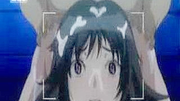 Gata Hentai Fodida e Coberta de Porra Quente!