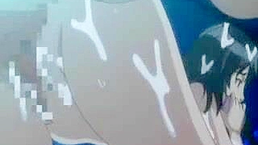 Gata Hentai Fodida e Coberta de Porra Quente!