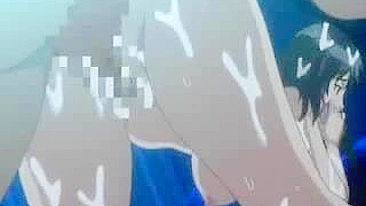 Gata Hentai Fodida e Coberta de Porra Quente!