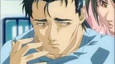 Amarrada e Gangbang por Vários Caras em Hentai Pornô