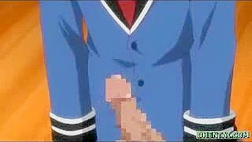 MILF Japonesa Exibe Corpo Peitudo em Brincadeira Kinky Hentai