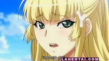 Loira Gostosa em Foda Hentai de Tirar o Fôlego!