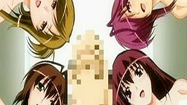 Orgia Hentai com Gozadas no Anime Pornô de Sorte