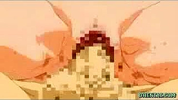 Orgia Hentai com Gozadas no Anime Pornô de Sorte