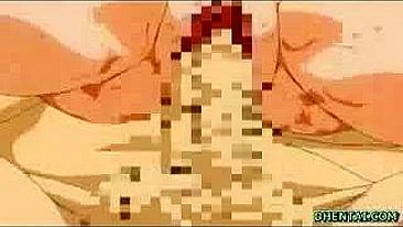 Orgia Hentai com Gozadas no Anime Pornô de Sorte