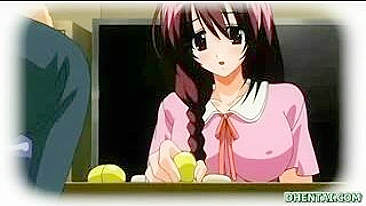 Trio Hentai com Gatas Peitudas e Show de Gozada