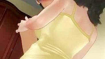 Prazer Máximo em Hentai 3D com Dildos e Foda nos Peitos