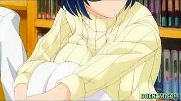 Gostosa Anime Japonesa Lambe Buceta Molhada em Vídeo Hentai Quente