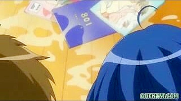 Gostosa Anime Japonesa Lambe Buceta Molhada em Vídeo Hentai Quente