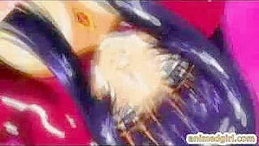 Fantasia Máxima de Fãs de Hentai - Garota Anime Peituda Fodida por Travesti