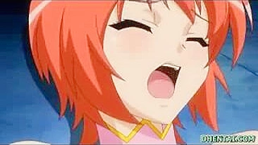 Anjo Hentai de Peitos Grandes e Cabelo Vermelho - Explore a Fantasia Suprema