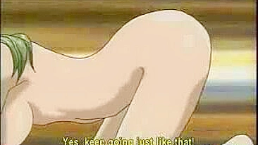 Massagem Lésbica Termina em Orgasmo com Dildo Duplo