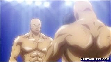 Gangbang no Ringue com Belezas Hentai de Tetas Grandes