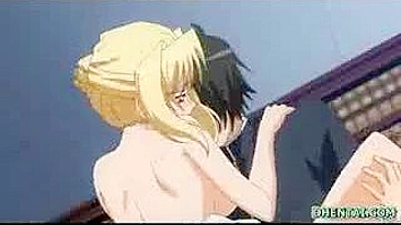 Colegial Hentai de Peitões Fodida com Vontade