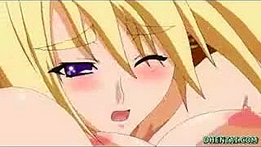 Colegial Hentai de Peitões Fodida com Vontade