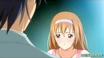 Colegial Gostosa Chupa Pau em Vídeo Hentai