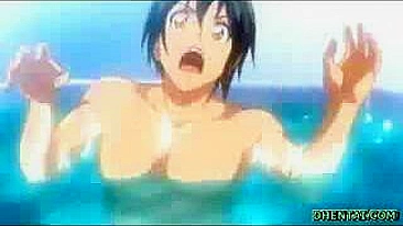 Colegial Gostosa Chupa Pau em Vídeo Hentai