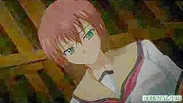 Colegiais Safadas Chupando Pau em Orgia Hentai Fofa!