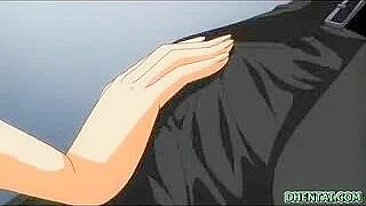 Boquete de Colegial Hentai Sexy com Gozada Dentro - Imperdível!