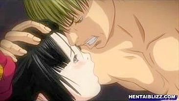 Amarrada e Fodida por Bandido - Orgia Hentai Japonesa Quente