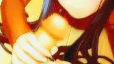 Gata Hentai Mama Forte o Pauzão da Shemale